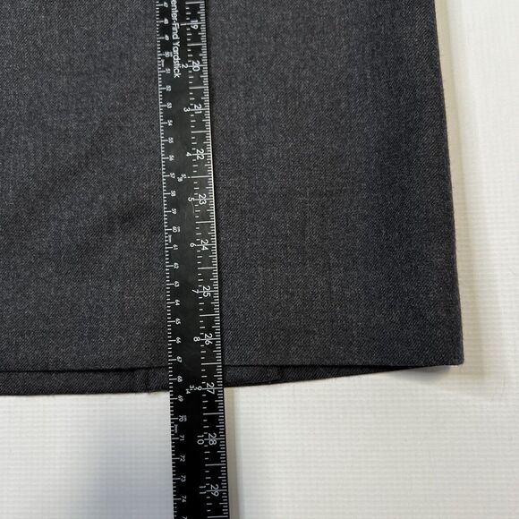 Vtg Pendleton Long Skirt Size 10 100% Virgin Wool Front Pleats Made In USA - Picture 8 of 9